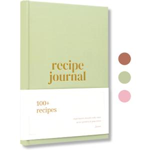 Lamare Blank Recipe Book to Write in Your Own Recipes  Cute DIY Cookbook & Recipe Journal  Perfect Blank Recipe Notebook for Family Keepsakes