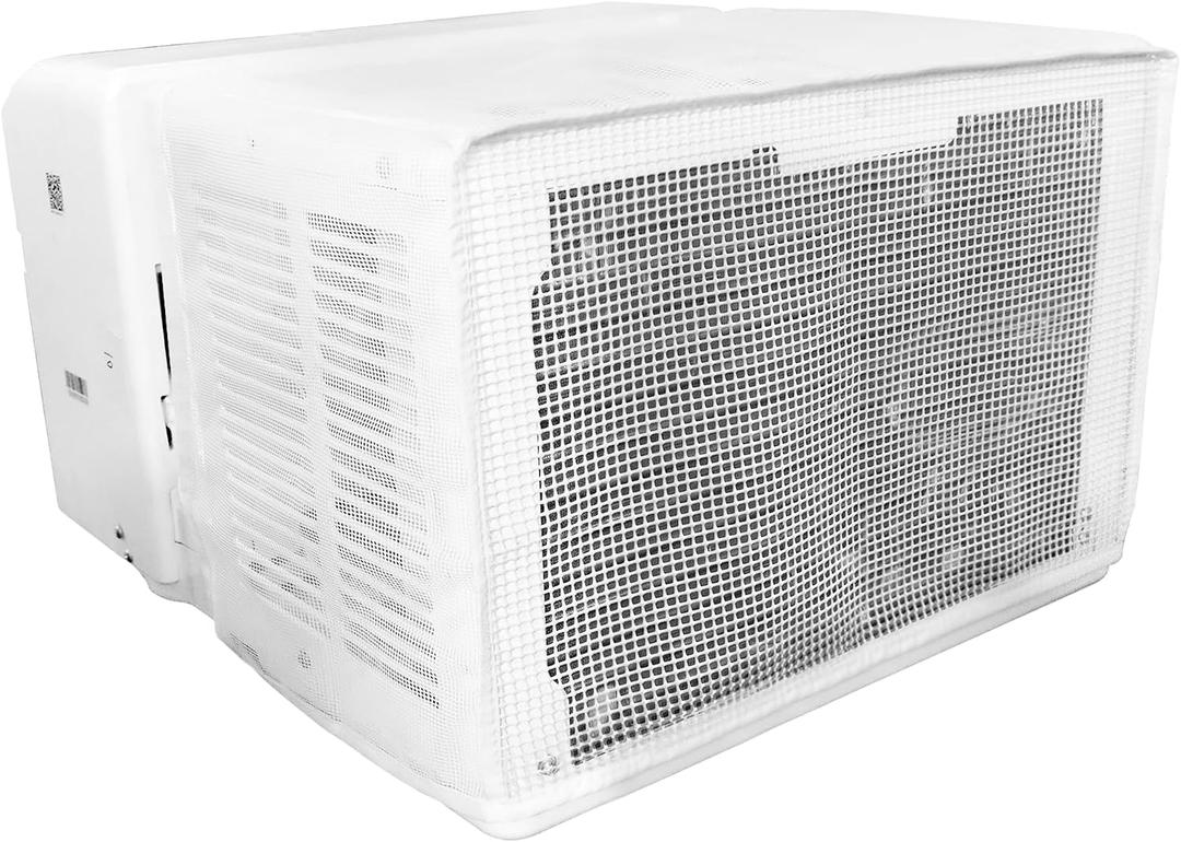 Window AC Mesh Cover 20" W x 12.2" D x 13.4" H Specially for Midea U-Shaped Air Conditioner 8000BTU,10000BTU, 12000 BTU, Anti-Leaf, Dustproof & Easy Air Flow