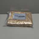 4FTx8FT Champagne Gold Sequin Backdrop Curtains 2 Panels Sparkly Background Drapes for Party (48"W x 96"L (Pack of 2))