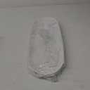 White Ceramic Oval Serving Platter with Print