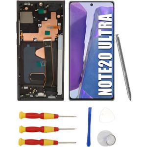 Organic Screen Replacement for Note20 Ultra, Note20 , Digitizer Assembly with Frame Repair Tools for Note20 Ultra