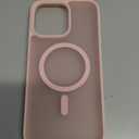 Magnetic for iPhone 15 Pro Max Case, [Compatible with MagSafe] [Military Grade Drop Protection] Translucent Matte Shockproof Anti-Scratch Phone Case for Women and Men, Light Pink