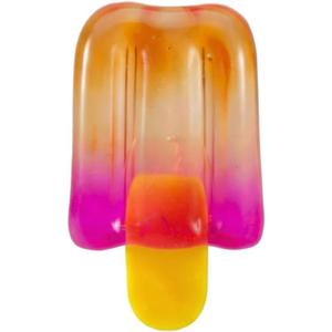 Ice Cream Squeeze Squishy,Summer Sensory Stress Relief,Easter Basket Stuffers Party Favors for Anxiety Relief Everyone,Birthday Gift (Yellow)