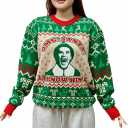 Ugly Christmas Sweater for 2025 Knitted Sweater Holiday Sweatshirt Gifts for Christmas