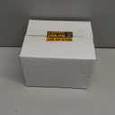 BESTTEN 30 Pack Screwless Decorator Wall Plate, USWP6 Snow White Series, Receptacle Outlet Cover, 1-Gang Light Switch Plate, H4.69 x W2.91, Gloss