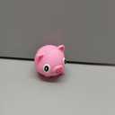 Adorable Screaming Latex Desk Teenagers Toy Play Decompression Animal Toy Toystongue Pig Children Ball Interesting Kids Games Piggy Adults Fun Pressure (10x9cm, Pink)