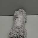 OLANLY Toilet Rugs U-Shaped 24x20, Extra Soft Absorbent Chenille Contour Bathroom Rugs for Toilet, Dry Quickly, Machine Washable, Non-Slip Bath Mat, Light Grey