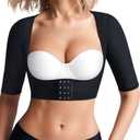 BRABIC Women's Shapewear Tops Post Surgery Compression Sleeve for Arm Shaper, Size XL