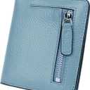 Small Leather Wallet for Women, Ladies Credit Card Holder RFID Blocking Women's Mini Bifold Pocket Purse