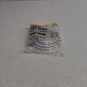 Frost King Tubular Vinyl Gasket Weatherstrip, 1/2" W, 1/4" T, 17' L, White (V18WH)