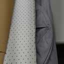 3 in 1 Baby Bassinet Bedside Sleeper, Bedside Crib for Baby, Adjustable Baby Bassinet with Wheels, Storage Basket, Mattress, Easy Assemble & Folding Portable Baby Cradle (Grey)