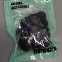 Glasses Ear Grips 10 Pairs Eyeglass Temple Tip Sleeve Holder,Silicone Ear Hook Anti-Slip For Kids and Adults (Black)