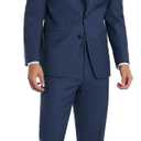 Michael Kors Mens 3-Piece Classic Fit Suit Separates | Pants | Weddings & Formal Events (Jackets & Vests Sold Seperately) (Blue)