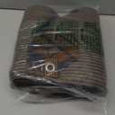 Fence Privacy Screen Balcony Sun Shade Cloth 3'3"x9'9" 80% Shade Fabric Outdoor Patio Screens Mesh Panels Apartments Railing Cover UV Protection for Backyard Garden Porch Deck (Coffee)