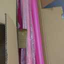 Safly Fun Foldable Gymnastics Bar for Kids, Adjustable 35"-51", Sturdy 145 lbs Capacity, Easy-to-Assemble, Gymnastics Equipment for Kids for Indoor/Outdoor Training Pink