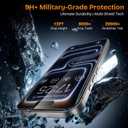 Screen Protector for iPhone 17 Pro 6.3 Inch, 3-Pack with Auto-Alignment Kit – 9H Hardness, HD Clear, Bubble-Free, Case-Friendly Tempered Glass
