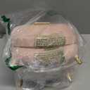 lurcns Makeup Organizers and Storage Make up Organizer for Vanity Cosmetics Skincare With Lid and Drawers Display Cases for Countertop Bathroom Women Teenager Girl Gifts(Pink+Brush Holder)