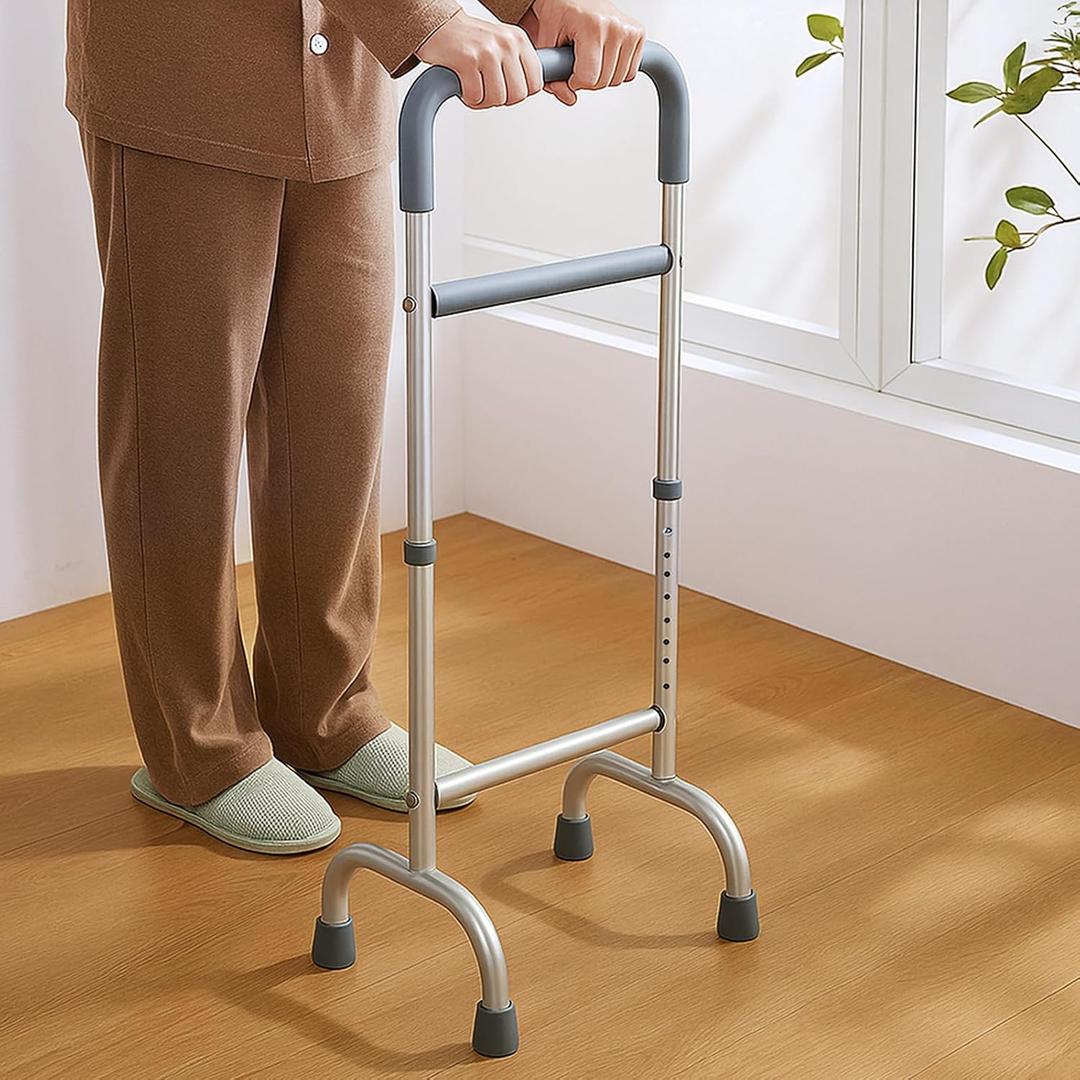 Stand Assist Cane for Elderly - Lightweight Aluminum Alloy (2.3lb).Lightweight 2.3lb & Adjustable Height 31.5-39.3 inch, Balance Support Walking Aid for Seniors Indoor Outdoor Use