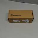 Samurai Sword Shift Knob, 7.9 Inch Short Gear Shifter Swords Protective Cover with 4 Adapters, Universal Shift Gear Lever for Manual & Most Automatic Transmission Cars (Black & White)