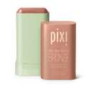 Pixi On-the-Glow Bronze - SoftGlow, Hydrating Tinted Moisture Bronzer Stick with Ginseng, Aloe Vera & Fruit Extracts, For Cheeks & Lips, 19g / 0.6oz, Paraben-Free