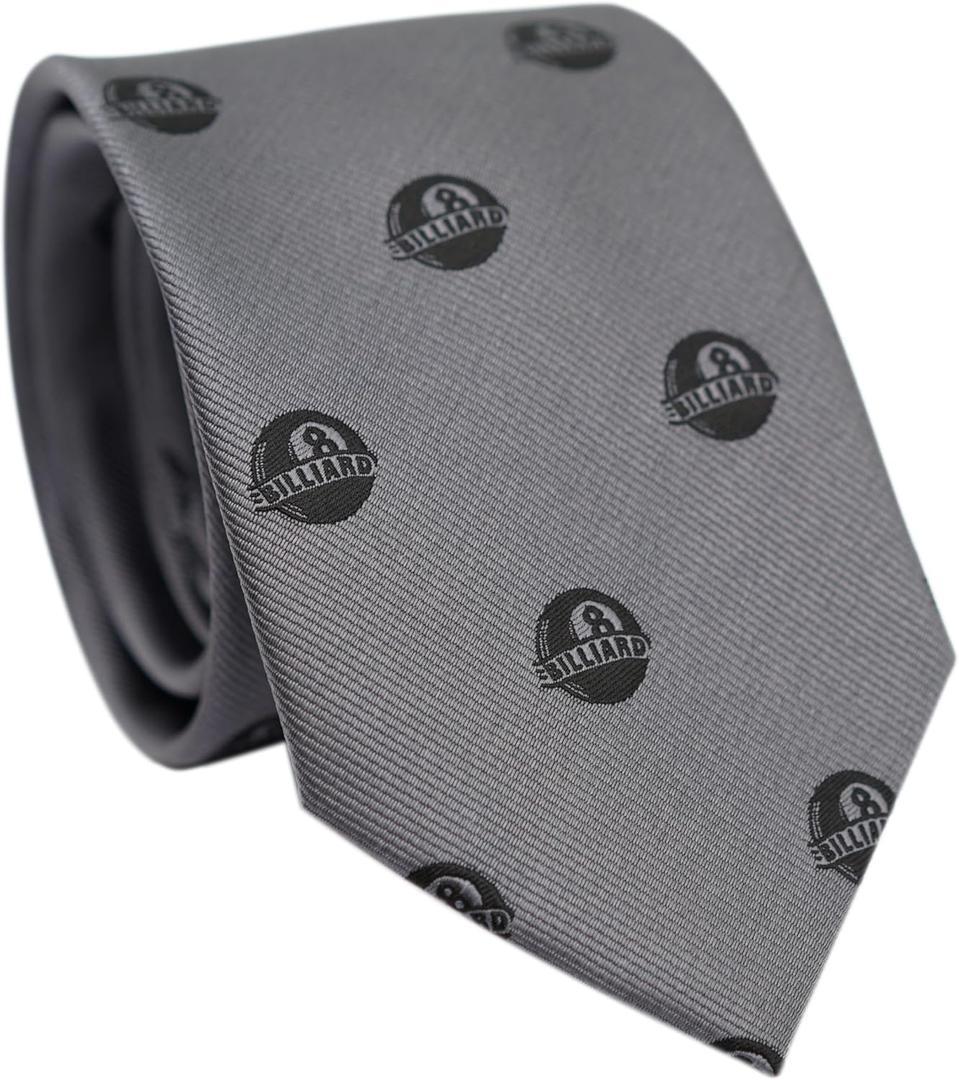 Necktie for Men, Game and Movie Fans Designer Necktie (Billiard)