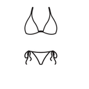 Yonique Women Bikini Set with Swim Shorts 2 Piece Swimsuit, Size XL