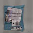 ChrisDowa Blackout Curtains 72 inches Long for Bedroom - Grommet Thermal Insulated Room Darkening Curtains for Living Room (1 Panel, Aqua, 52 x 72 Inch)