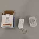 DEWENWILS Indoor Remote Control Outlet, Wireless Remote Light Switch, No Interference Remote Outlet Switch, No Wiring, 15A/1875W, 100ft RF Range, Compact Design, Programmable