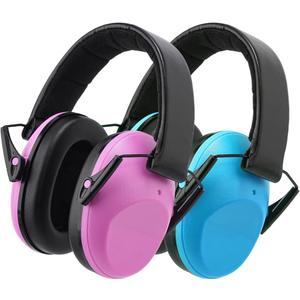 Noise Canceling Headphones for Kids 2PACK, 25-31NR Noise Reduction Earmuffs for Fireworks, Autism