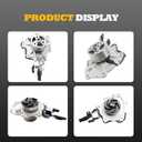 LR154597 Electric Water Pump Compatible with Discovery Sport & Range Rover Evoque/Sport/Velar 2018-2022 2.0L L4 Coolant Water Pump JDE38596 LR092953
