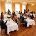 8 Packs White Table Cloth Rectangle 60x102 Inch for 6 Foot Rectangle Tables, Wrinkle Resistant Polyester Fabric Tablecloth Washable Rectangular Table Covers for Dining Wedding Party Buffet