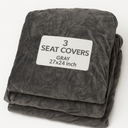 3 Seater Velvet Sofa Seat Covers Stretch Cushion Slipcovers Replacement, 

27×24inch
