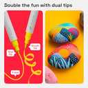 ARTISTRO Dual Tip Acrylic Paint Markers - Easy for All Ages & Levels Acrylic Paint Pens for Fabric, Rocks, Paper, Wood, Canvas, Glass, DIY (Dual Tip Brush + Fine, 72)