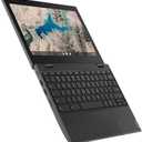 Lenovo 100E Chromebook 2ND Gen 81QB000AUS Laptop Computer, 11.6" HD (1366 X 768) Display, MediaTek MT8173C Processor, 4GB RAM, 16GB eMMC TLC SSD, Powervr GX6250, Chrome OS, Black (Renewed)