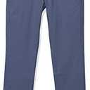 Amazon Essentials Men's Skinny-Fit 5-Pocket Comfort Stretch Chino Pant (Previously Goodthreads) (Blue)