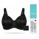 Goddess Keira Side Support Underwire Bra – Black (US 40N)