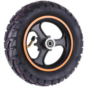 255x80 Scooter Tire,Front tires Wheel Aluminium hub, 10 Inch Replacement Thickened Pneumatic Tyres for Electric Scooter 80/65-6 10x3.0 scooter inner tubes