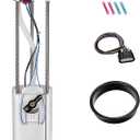 BDFHYK Fuel Pump Module Assembly E3500M Compatible with Chevrolet Pickup Silverado 1999-2004, Compatible with GMC Sierra 1999-2004 4.3L 4.8L 5.3L 6.0L 8.1L w/Sending Unit Fuel Pressure Sensor