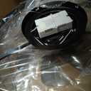 Smart Ceiling Fans with Lights Remote - WiFi Alexa 20'' Flush Mount Low Profile Modern Ceiling Fans for Bedroom -Stepless Color Temperature and 6 Speeds - Crystal Stripe