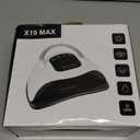 320W UV LED Nail Lamp Professional LED Nail Dryer for Gel Nails with 72pcs Lamp Beads, Touch Screen 4 Timers and Automatic Sensor Ideal for Home Salon, Fast Drying Technology for Perfect Nails