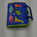 Toddler Sensory Busy Board: Travel Toy Activity Book for Girls Boys, Motor Skill Development Gift for Baby Aged 3-4 Years, Fine Educational Preschool Montessori Learning Toy for Car Airplane Dinosaur