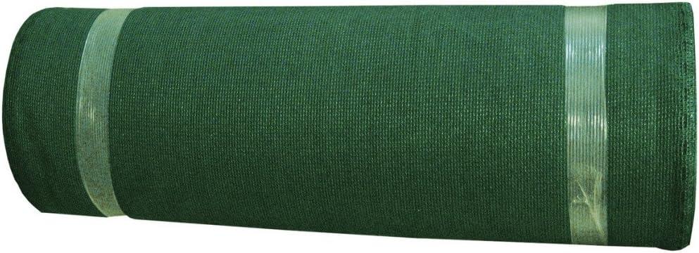 Coolaroo 70% UV Block Privacy & Screening Fabric - Breathable Fence Cover for Patio, Balcony, Pool, and Play Area, Tear Resistant Windscreen, 12ftx50ft Roll, Forest Green