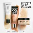 Dermablend Brilliant Base Illuminating Primer Face Makeup - Formulated with Niacinamide, Shea Butter, and Glycerin, Enriched with Vitamin C and E Derivatives, Provides Long Lasting Radiance, 1 Fl Oz