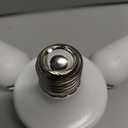 3 in 1 E26/E27 Socket Splitter Use for E26/E27 Standard Base Bulbs Medium Socket White (3 in 1)