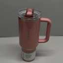 STANLEY Quencher ProTour Flip Straw Tumbler with Leakproof Lid | Built-In Straw & Handle | Cupholder Compatible for Travel | Insulated Stainless Steel Cup | BPA-Free (40 Ounces, Port Shimmer)