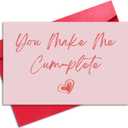 2 x LYMEQING Raunchy Valentines Day Card for Him Her, Funny Valentines Day Card for Wife Husband Partner (#173)