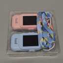 Kids Video Walkie Talkies, 2 Pack Long Range Walkie-Talkie for Kids, Rechargeable Video Call Toys for Indoor, Camping, Hiking, Travel, Christmas Birthday Gift for Boys Girls Age 3-5 (Blue/Pink)