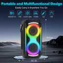 Bluetooth Speaker 160W Loud Wireless Outdoor Portable Home Party Speakers