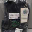 WATERFLY Crossbody Sling Backpack Sling Bag Travel Hiking Chest Bag Daypack (Black) (Small)