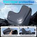 Tesla Model Y Juniper Accessories Mud Flaps 2025-2026 [ Protect Paint,No Drilling] OEM Upgrade Fixed Position: Sturdy PP; Hanging Position: TPV Rubber Plastic for Model Y Juniper (4 Pcs)